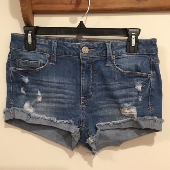 Mudd Pants - Mudd Flx Stretch Low Rise Denim Shorts